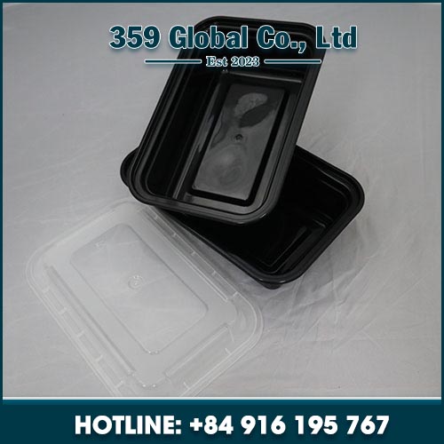 Plastic lunch box